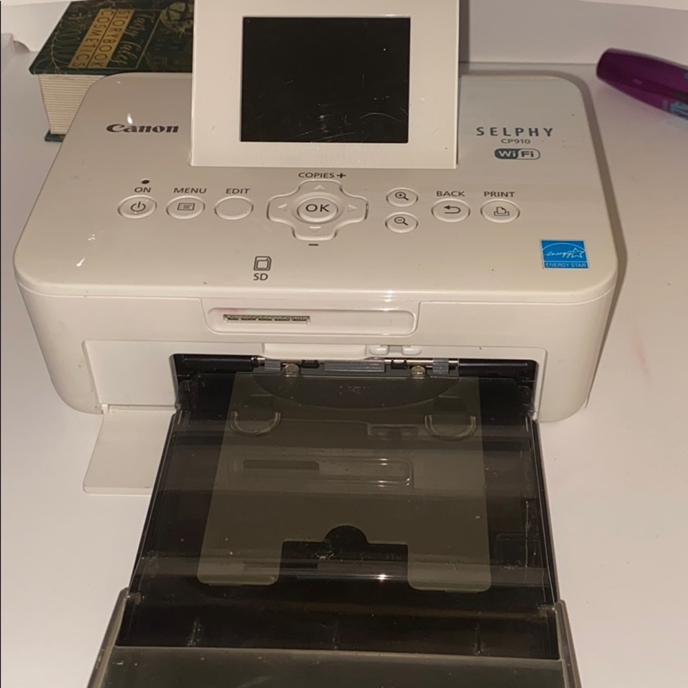 Canon SELPHY Wireless Photo Printer, White - Picture 2 of 3